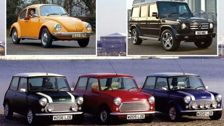 Estos son los modelos de automóviles más antiguos, incluidos los
