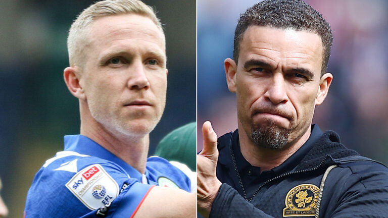 Blackburn lanzó veinte jugadores después de perderse por poco los