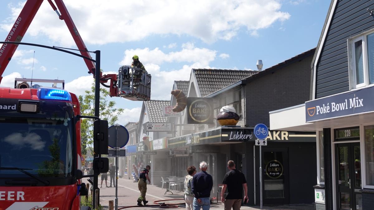 Fuego a Bakkerij en Heerhugowaard, mucho daño