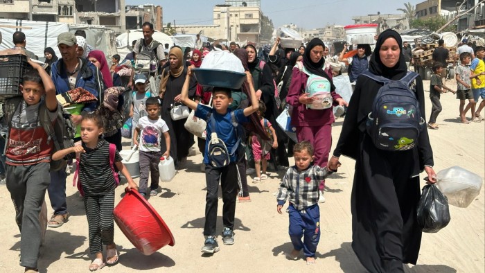El plan de ayuda de Gaza de Israel podría conducir