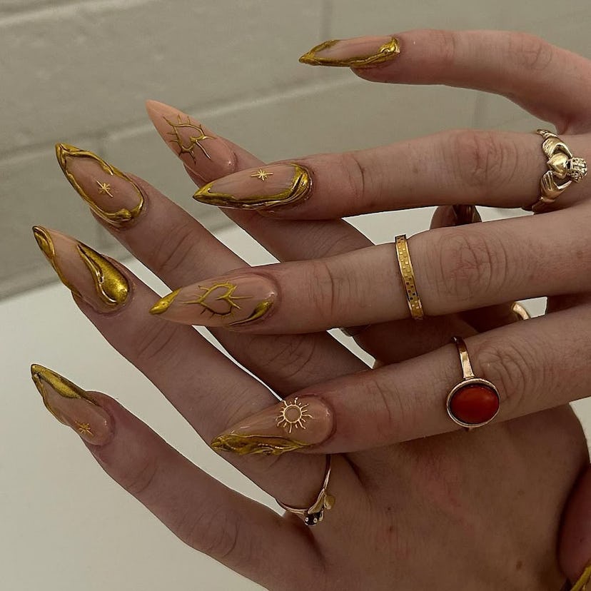 formas de uñas