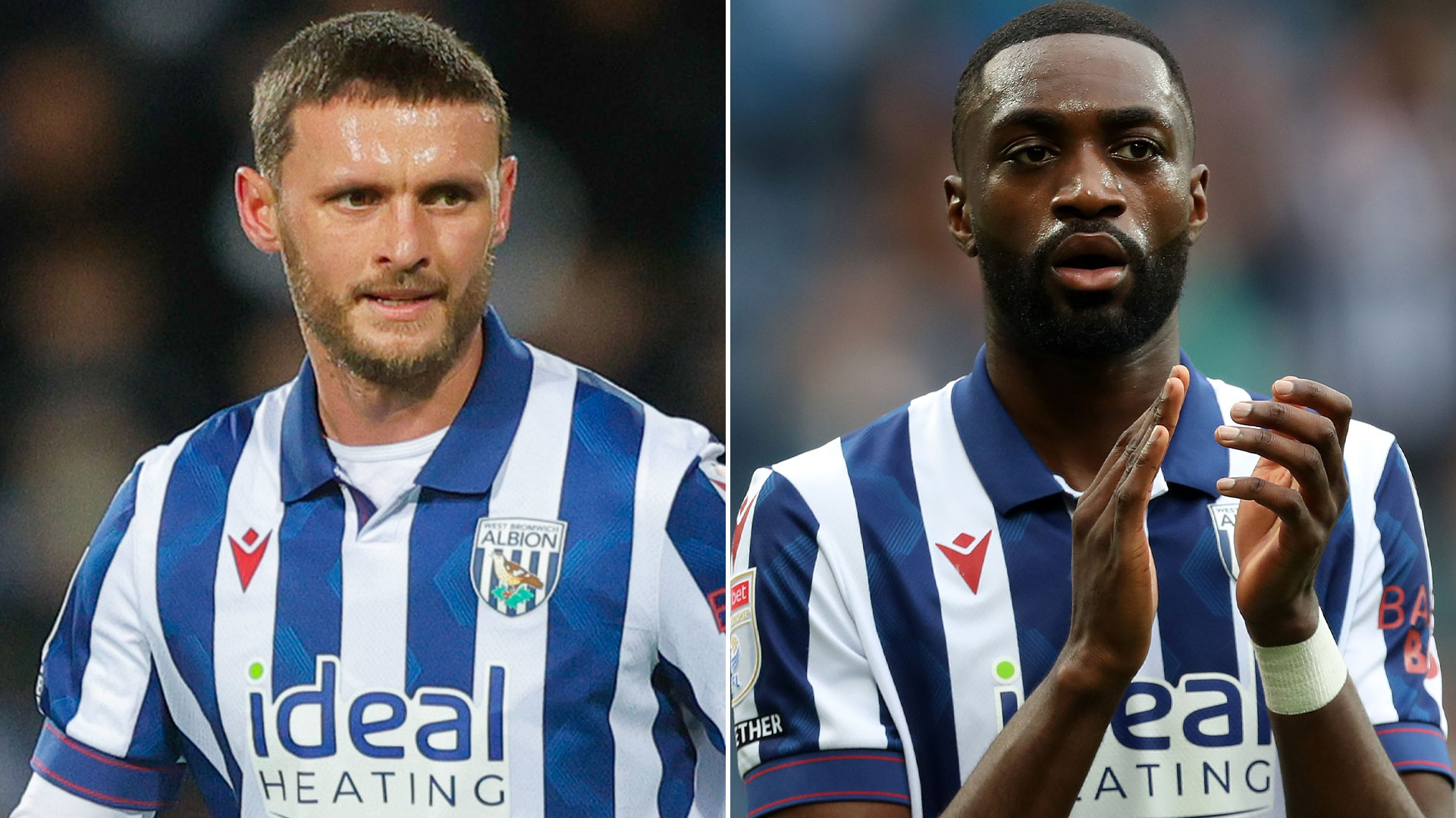 West Brom lanzó catorce jugadores, incluidos los ex estrellas del