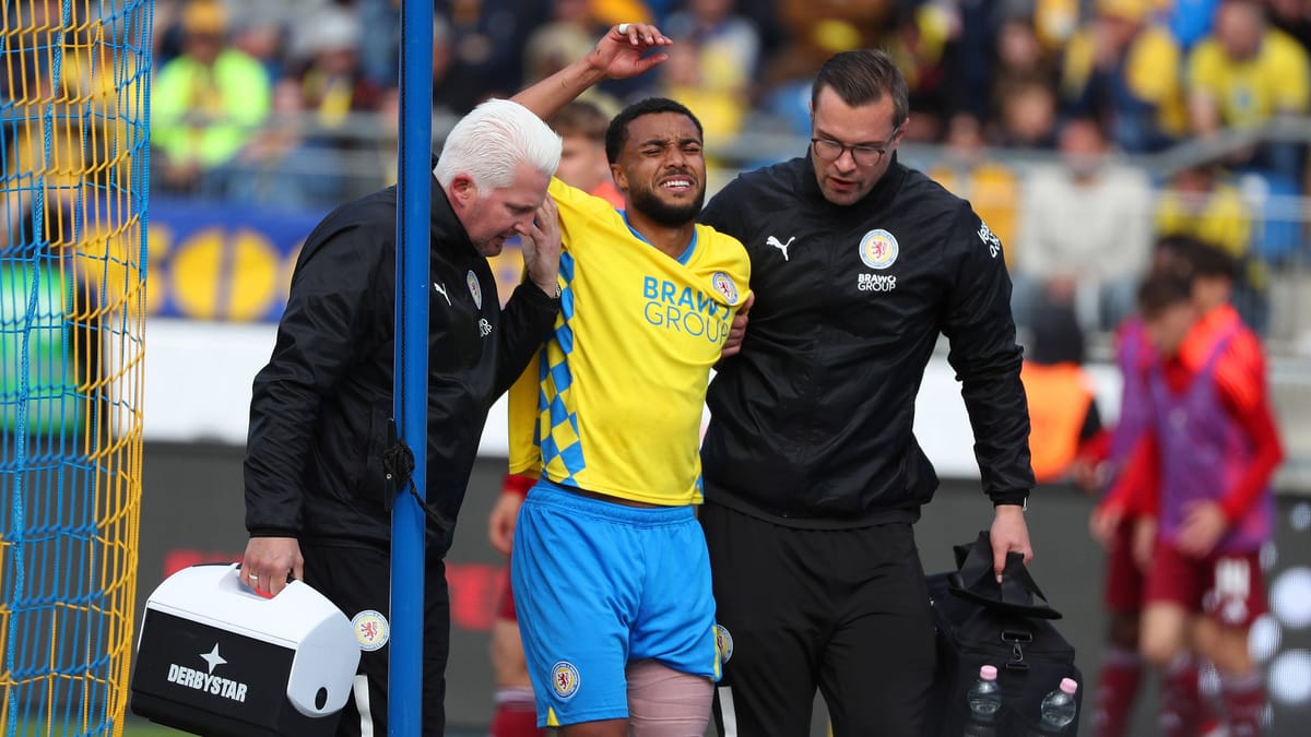 Eintracht Braunschweig: Bell Bell Lesionado por el Profesivo de BTSV