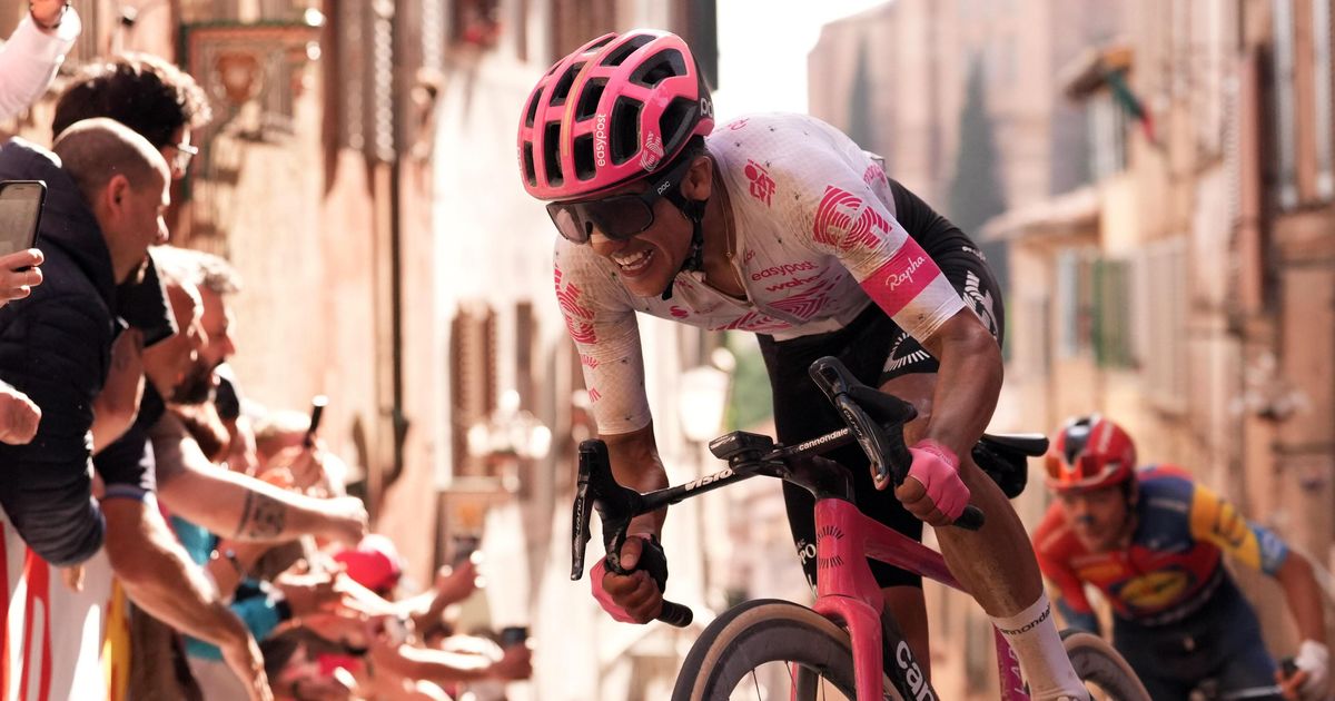 Richard Carapaz gana con una impresionante Eruption 11th Stage Tour