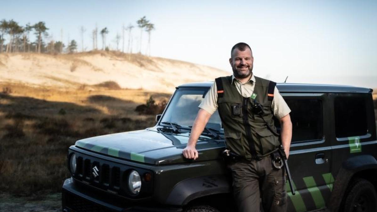 Forester Theo atrapó a Bunker Diggers en Schoorlse Duinen: "El
