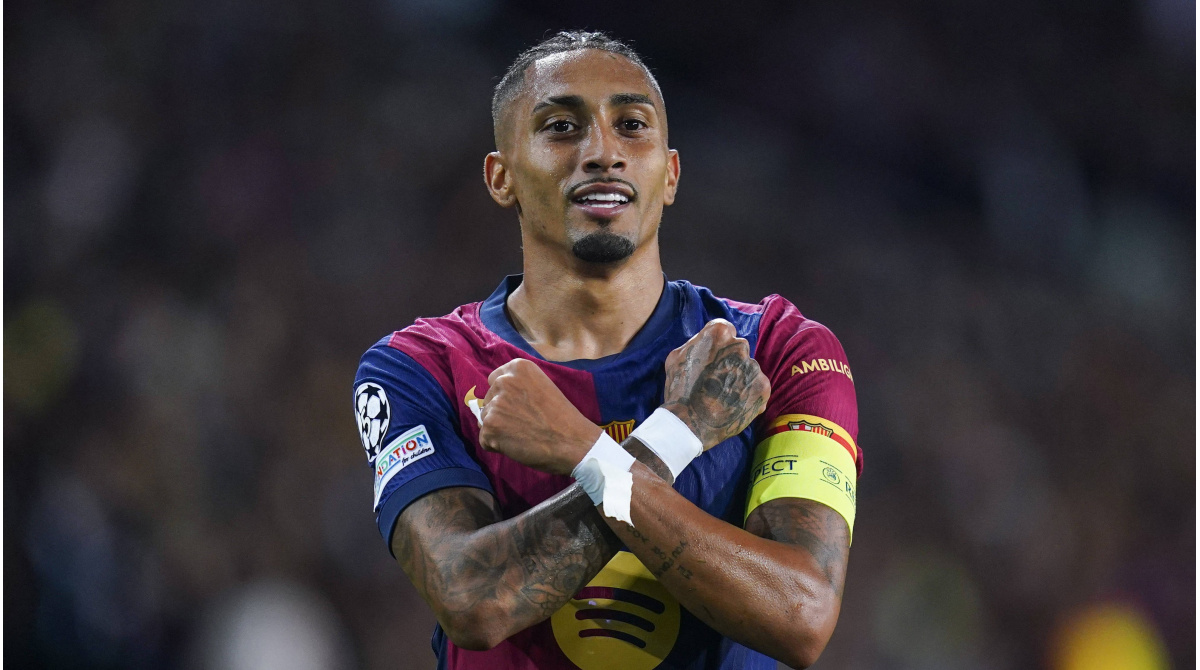 FC Barcelona confirma la extensión con Raphinha