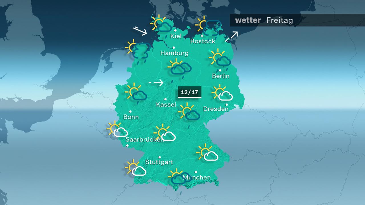 Clima zdfheute - viernes 23 de mayo de 2025