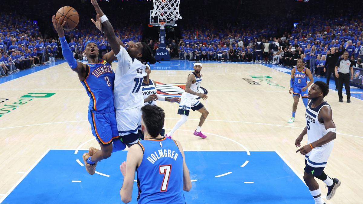 Gilgeous-Alexander no descuenta: los Thunders vuelan en 2-0 con Minnesota