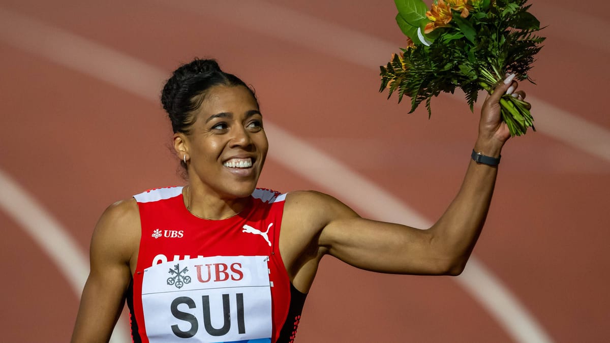 Mujinga Kambundji: la estrella de atletismo suizo está embarazada