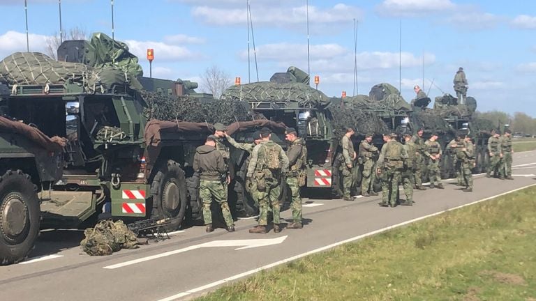 Los soldados se están preparando para Bastion Lion Abril de 2025 (Foto: Willem-Jan Joachems)