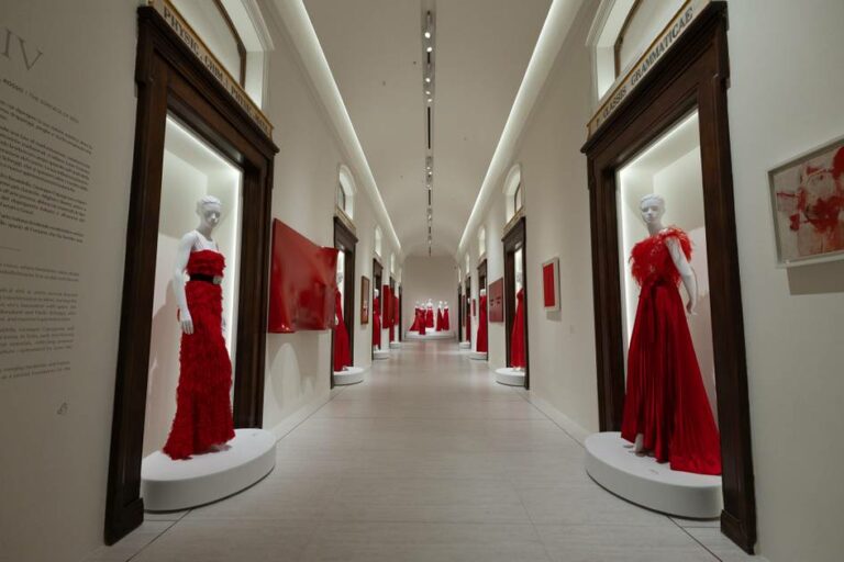 Cincuenta creaciones de Valentino Redes exhibidas en Roma