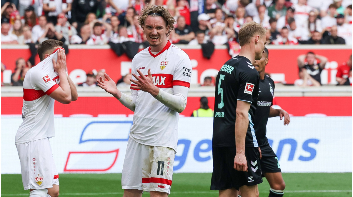 VFB Stuttgart con una nueva camiseta en la final -