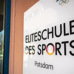 La mesa de la Escuela de Deportes Elite en Potsdam (Alliance Picture/DPA/Fabian Sommer)