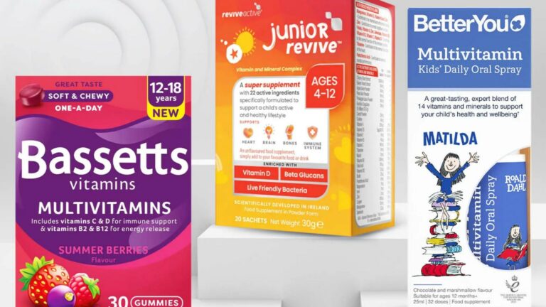 Desde gommies hasta aerosoles: probamos tres suplementos vitamínicos para niños