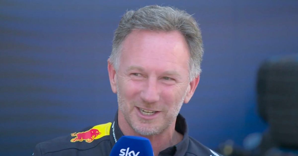 Christian Horner secuestra la entrevista Live Sky Sports F1 para