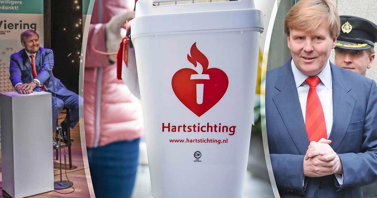 A pesar de Corona, King llegó al evento de Hartstichting: