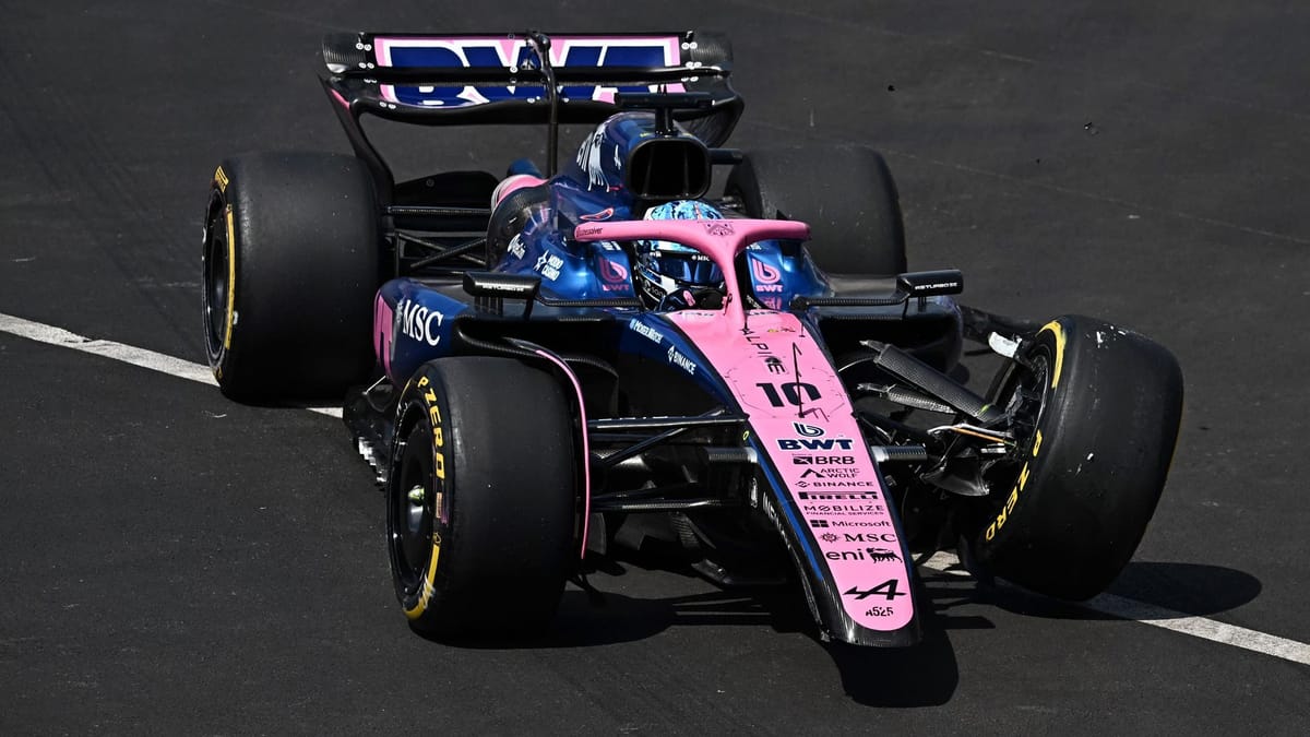 Fórmula 1 en Mónaco: enojo en el choque de Gasly