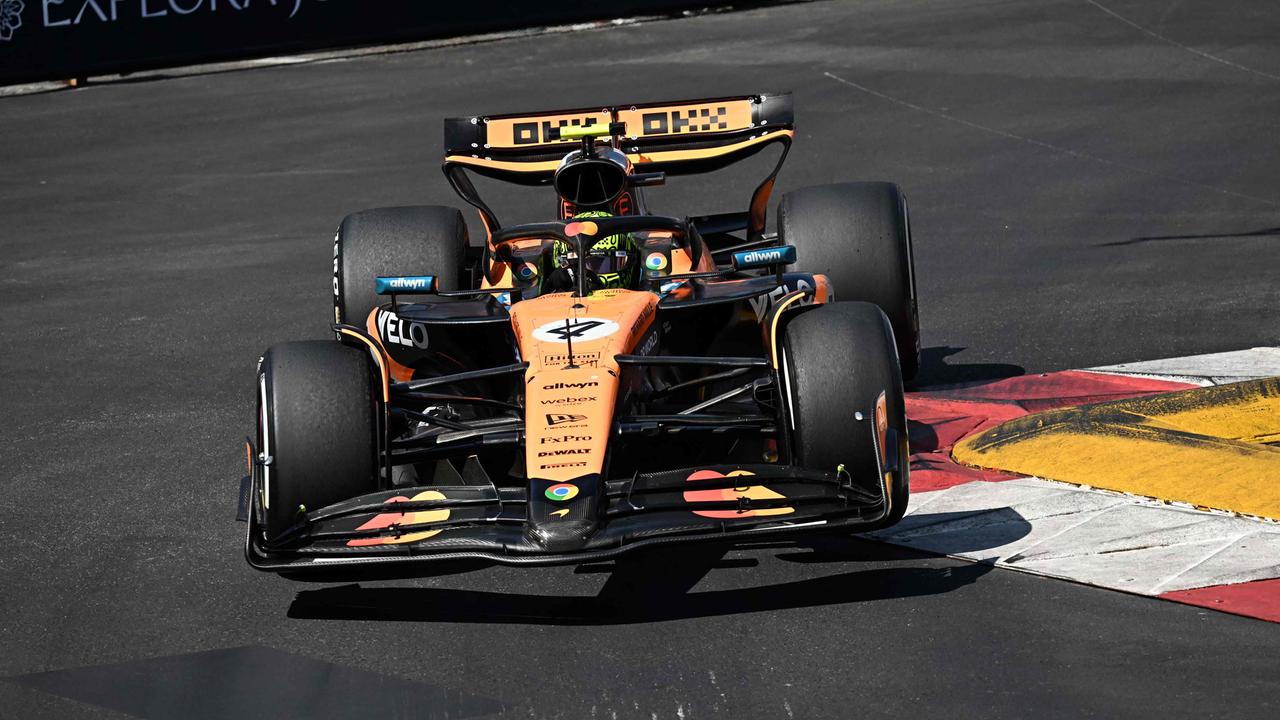 Norris con la victoria de Mónaco en la carrera por