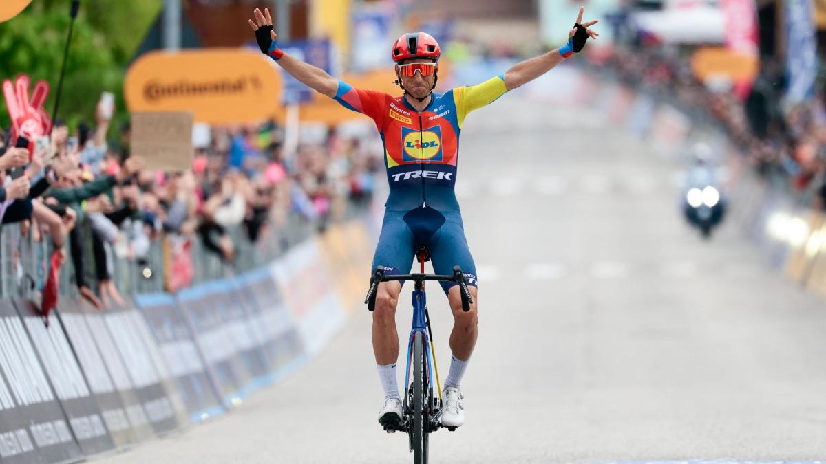 Giro, Verona gana en Asiago. Prueba de fuerza para la
