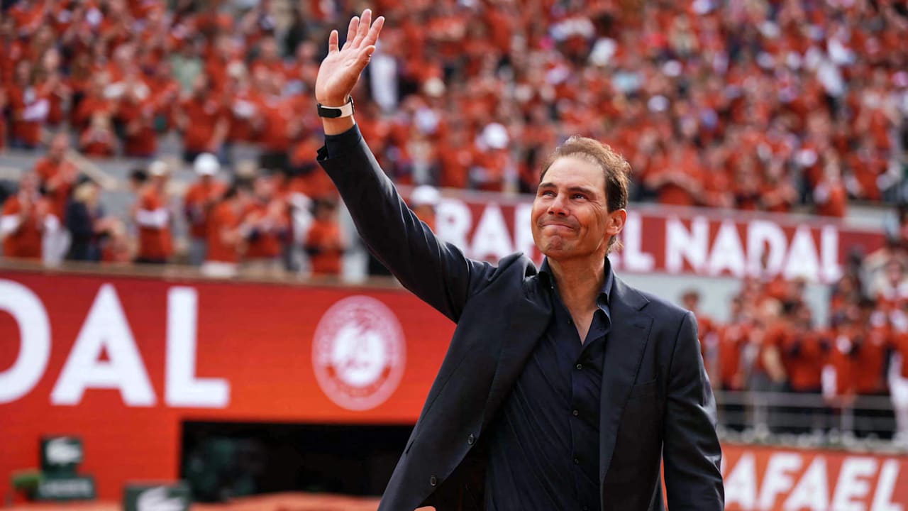 Leyenda Adiós en París: ¡lágrimas emocionales! Nadal dice "Au Revoir"