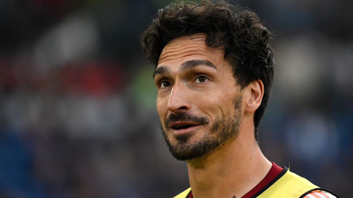 Mats Hummels: el campeón mundial solo puede ir por tres