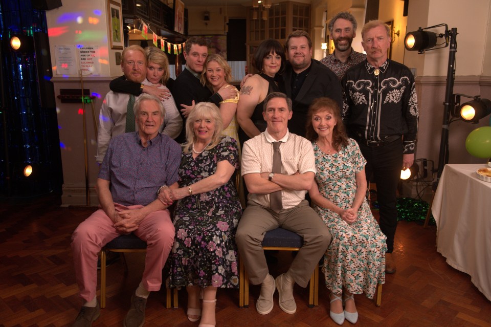 Foto de lanzamiento del final de Gavin y Stacey.