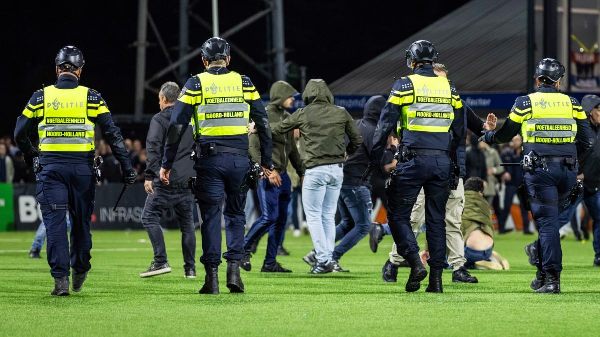 Disturbios después de Telstar-FC Den Bosch fueron inesperadamente para la