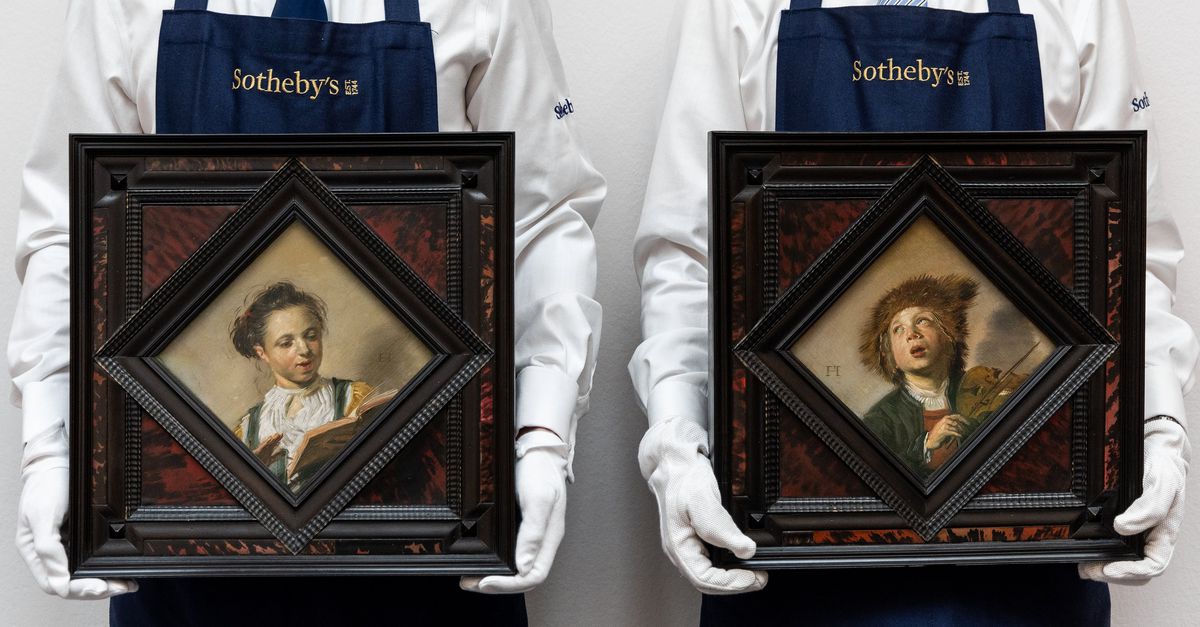 FRANS HALS Museum y Mauritshuis compran dos retratos para niños