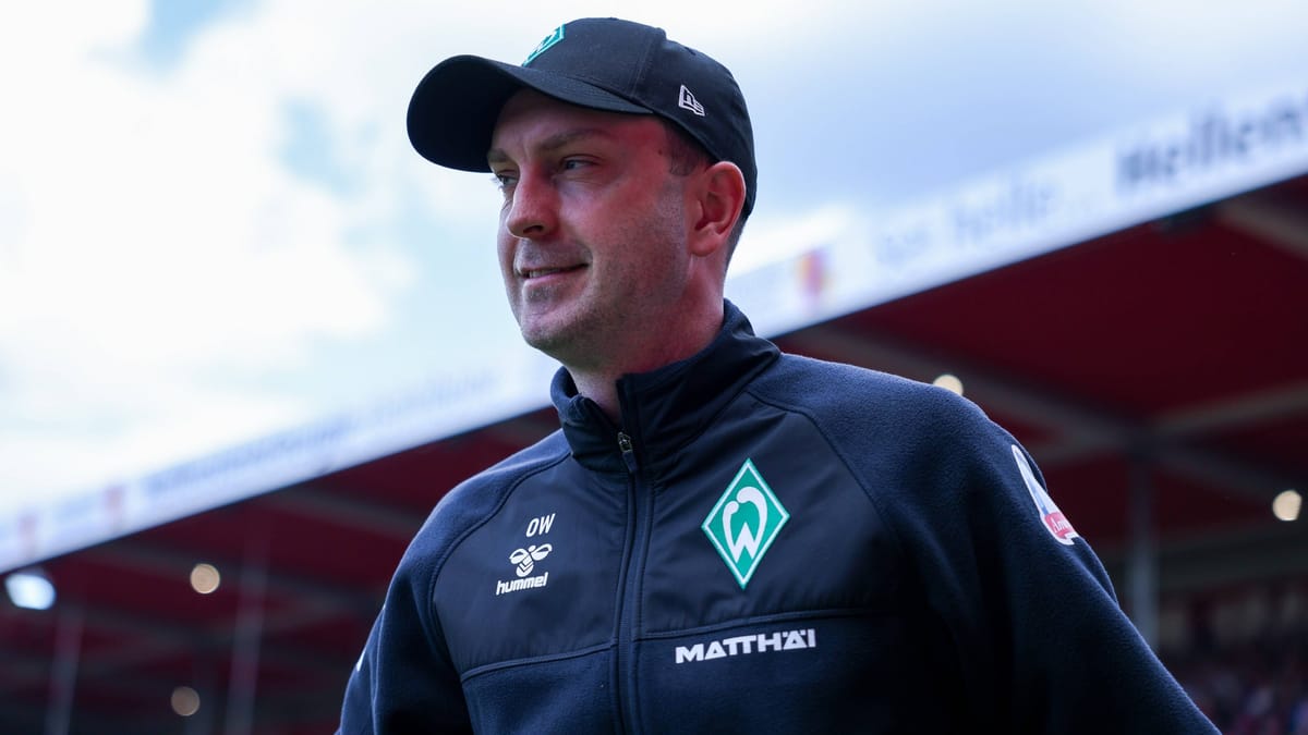 Werder Bremen: el entrenador Ole Werner no extiende el contrato