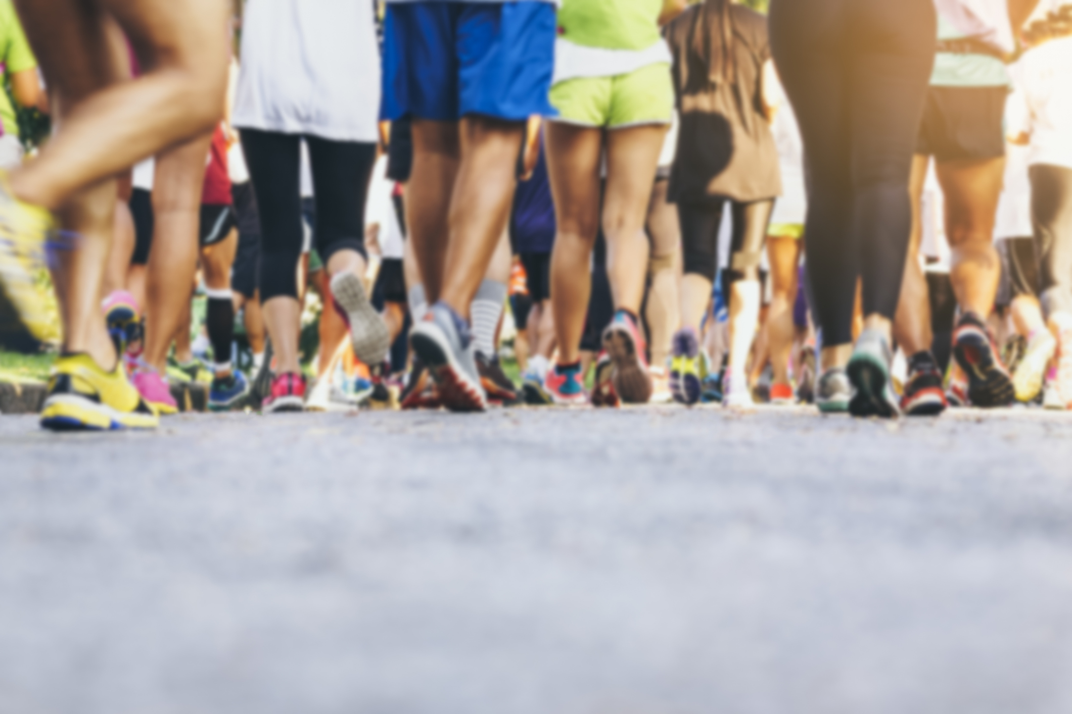 Marathon Runners Crowd People Race Evento deportivo al aire libre Estilo de vida saludable