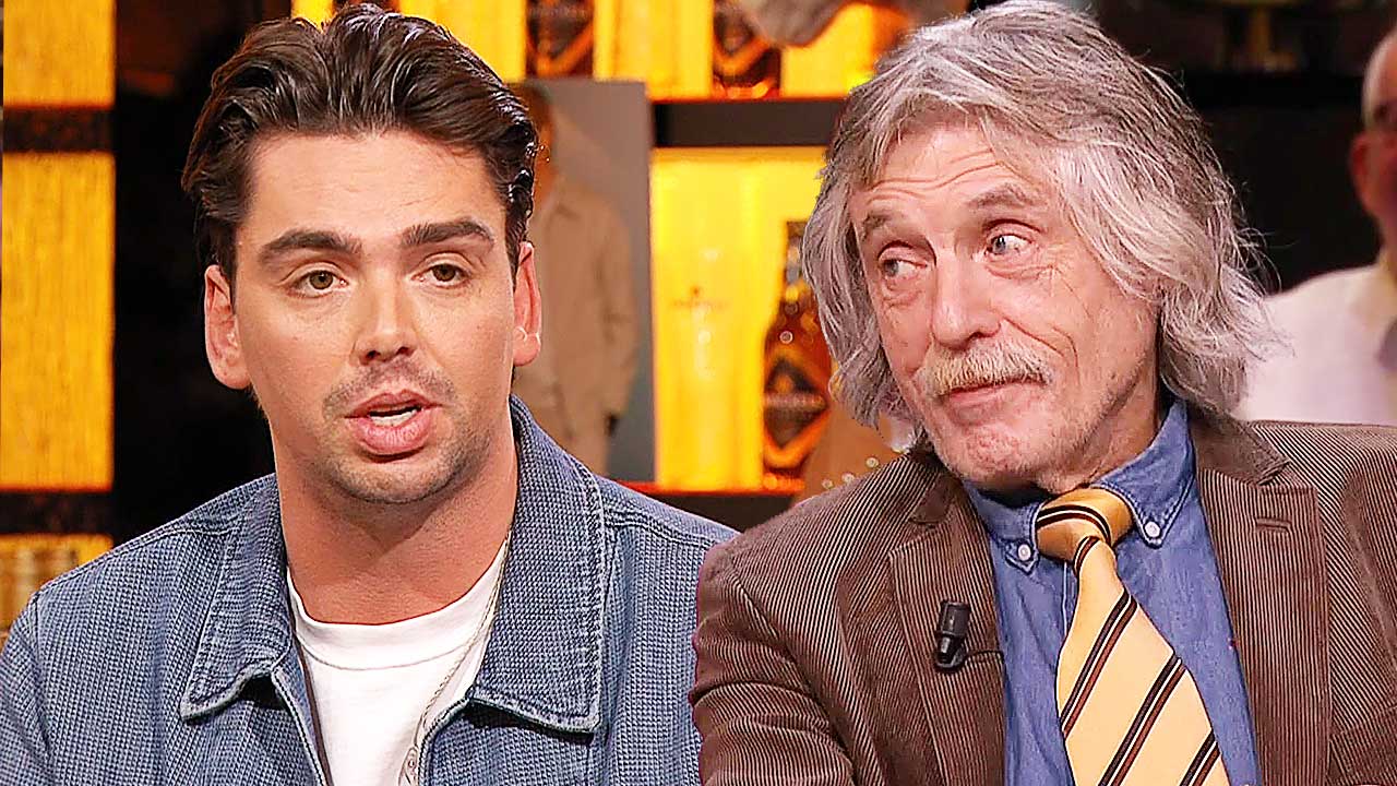 Yves Berendse Basht Johan Derksen: "¡Viejo gruñón ciclomotor!"