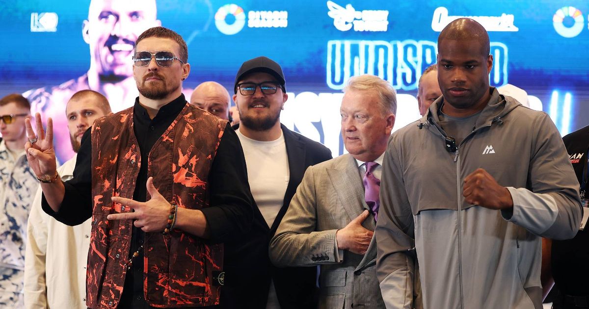 Oleksandr Usyk vs Daniel DuBois Predicción hecha por el hombre
