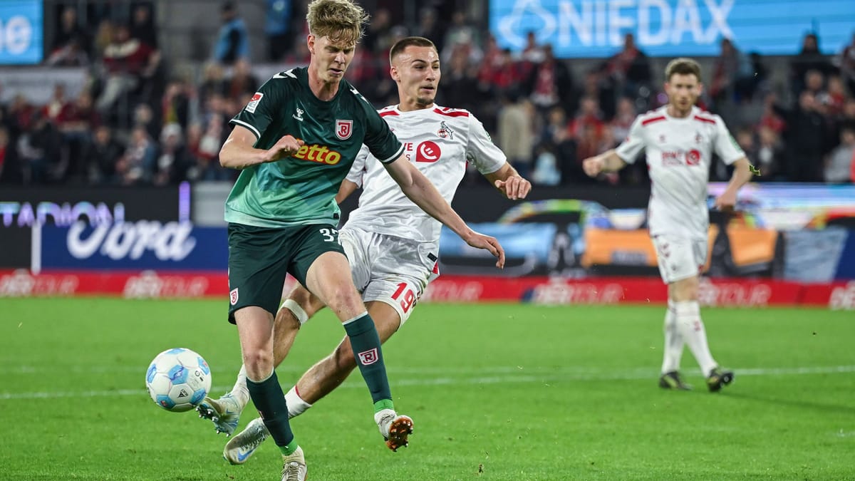 2. Bundesliga: Regensburg luchó por el punto en Colonia, pero