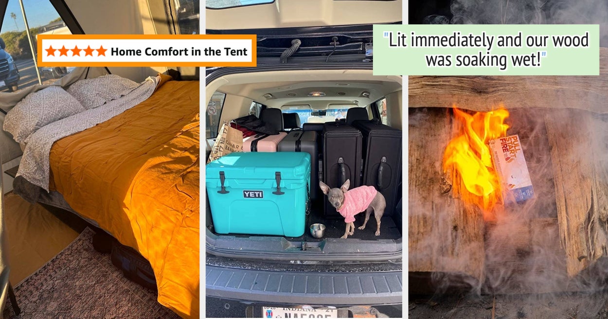 29 productos para acampar de Amazon que tienen excelentes críticas