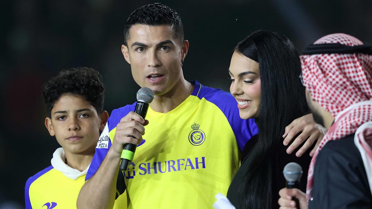 A la edad de 14 años - Hijo de Ronaldo