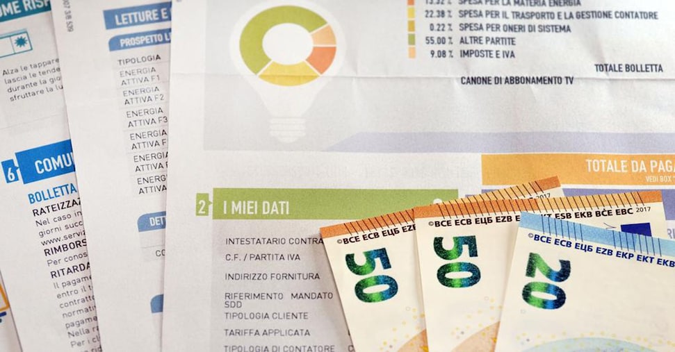 ARERA: En abril, la factura de gas cae en un