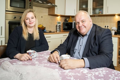 Además, hija de Guy d'Aeseleer, barcos de Ninove y ahora