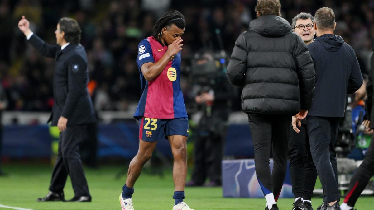 Ahi Barcelona, ​​lesión al fémur bíceps para Koundé: salta el