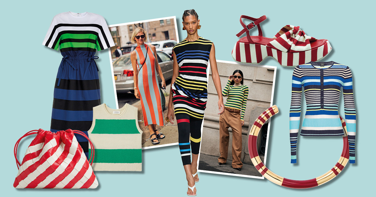 Alerta de tendencia: las líneas multicolores están en todas partes