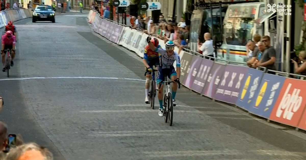 Alessandro Borgo italiano gana Kattekoers en Ypres, Jasper Verbrugge segundo
