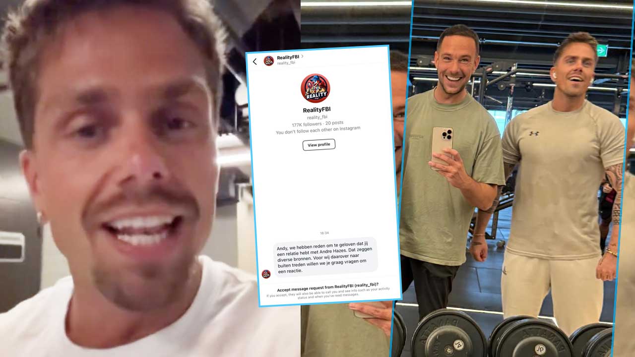 André Hazes Jr. niega la relación con el hombre: 'Hay