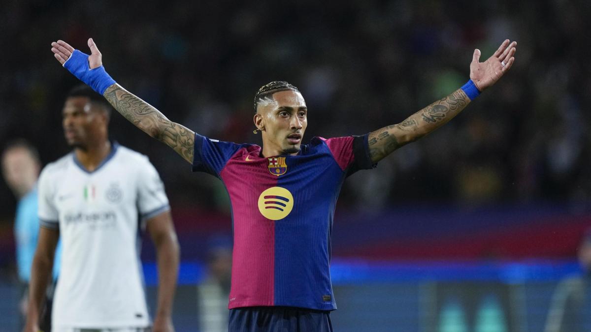 Azzurro Raphinha? Podría ser. El intento de la FIGC de