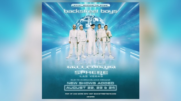 Backstreet Boys trabajando en 'Contenido increíble' para la pantalla de