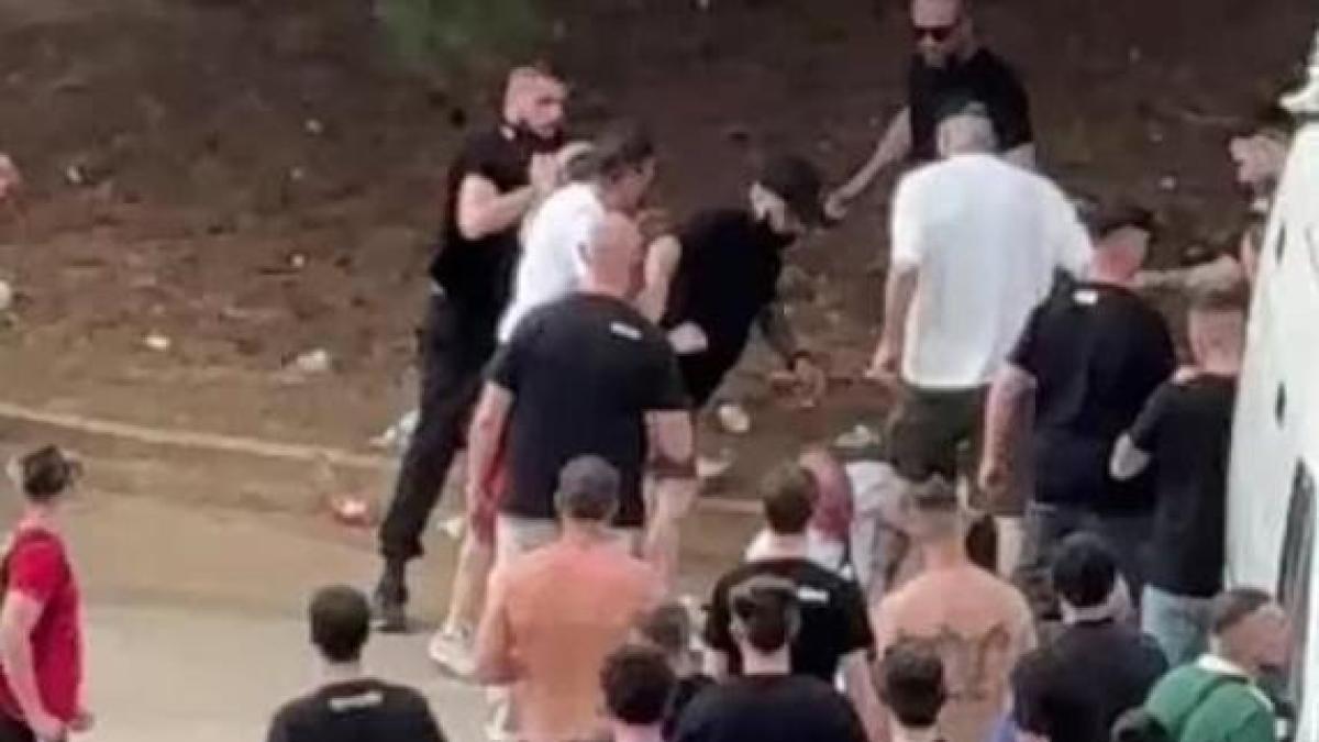 Bari, tres arrestos por la pelea fuera del estadio: entre