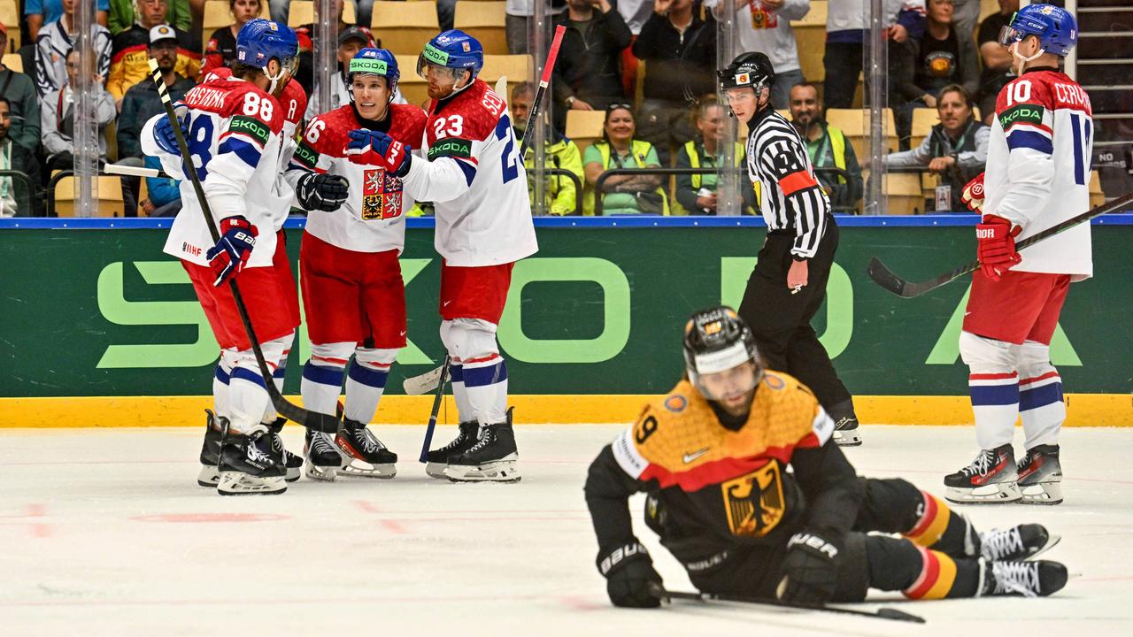 Bendito Hattrick para el equipo alemán de hockey sobre hielo