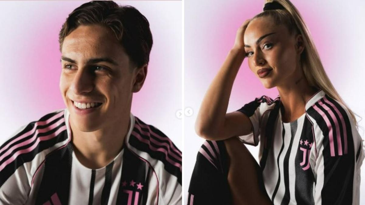Blanco, negro y ... rosa. Aquí está la camisa 2025-26: