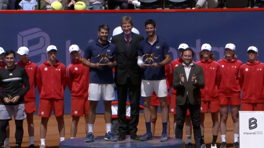 Bolelli/Vavassori-Molteni/Romboli: resalta ATP Hamburgo. Los blues conquistan el trofeo
