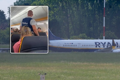Bombardeo a bordo de aviones Ryanair en el aeropuerto de