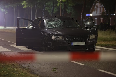 Boy (17) conducido a Fatbike por Audi con matrícula búlgara: