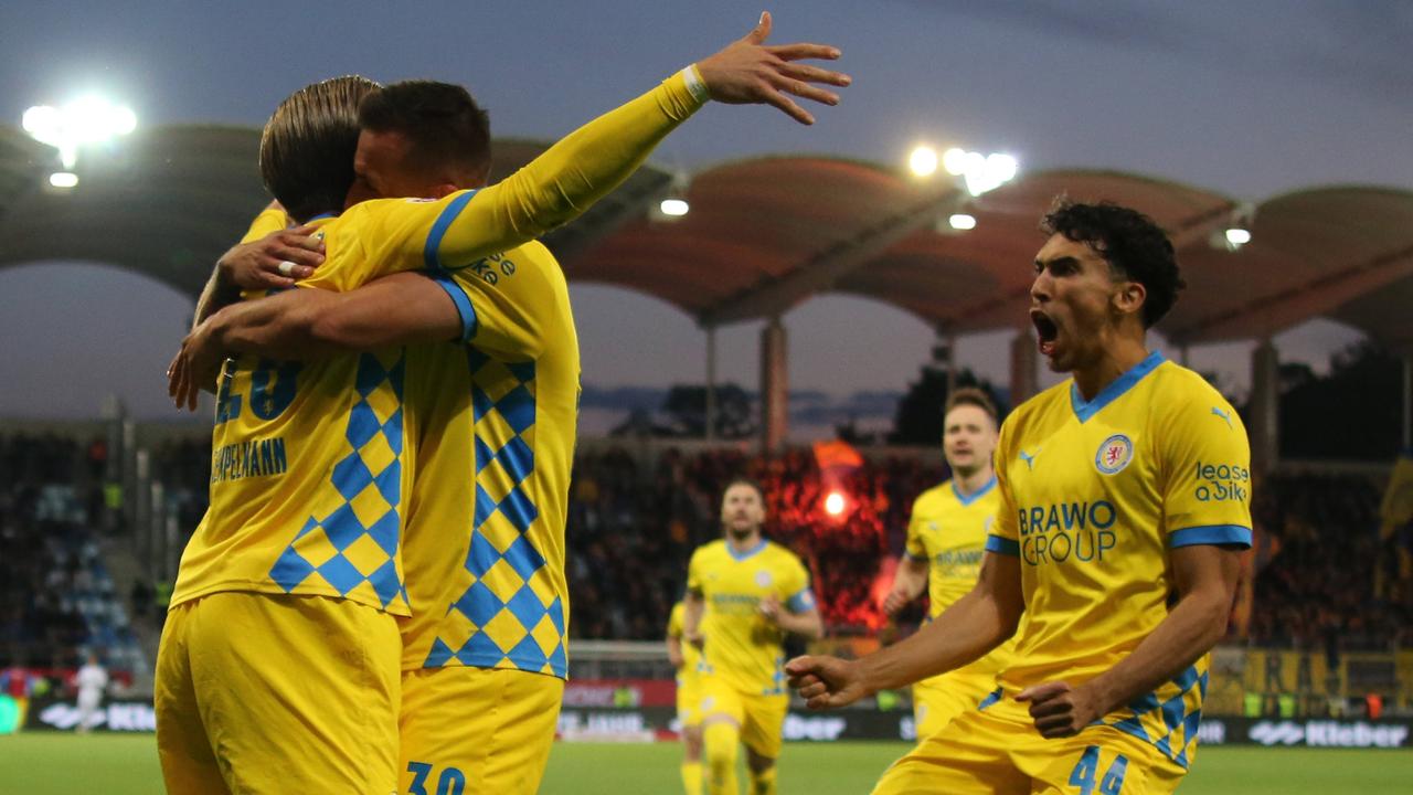 Braunschweig señala Saarbrücken en las barreras